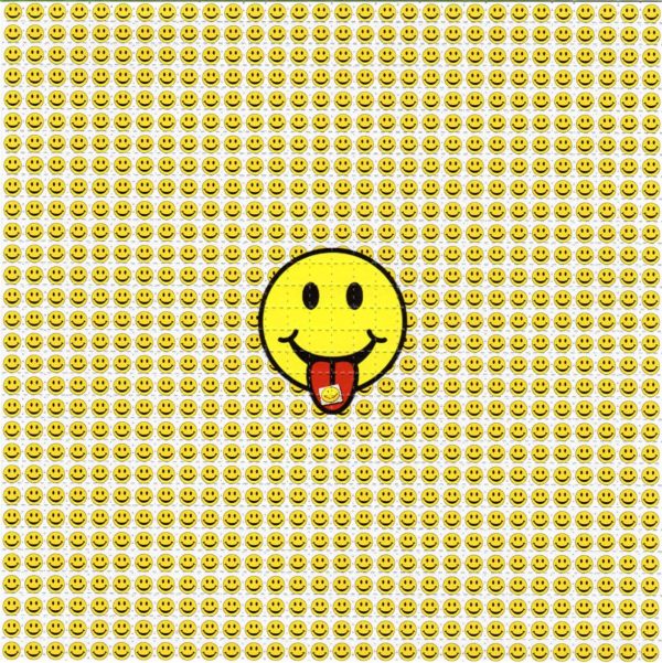 LSD Tab Smiley Face