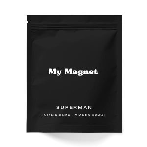 Superman Pressed Pill – Cialis 25MG – Viagra 50MG | My Magnet