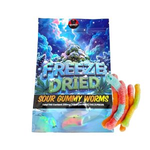 THC Freeze Dried Gummy Worms - 250MG – Serpent