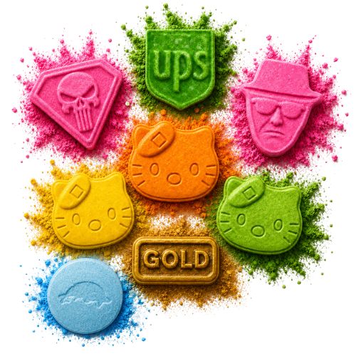 Ecstasy Pressed Pills